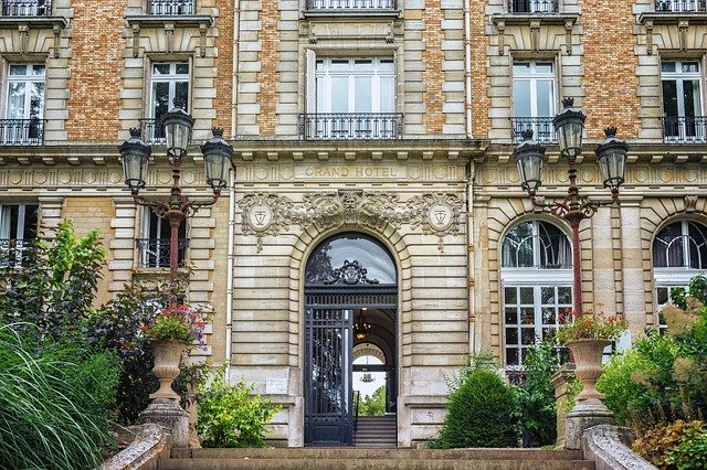 façade hôtel