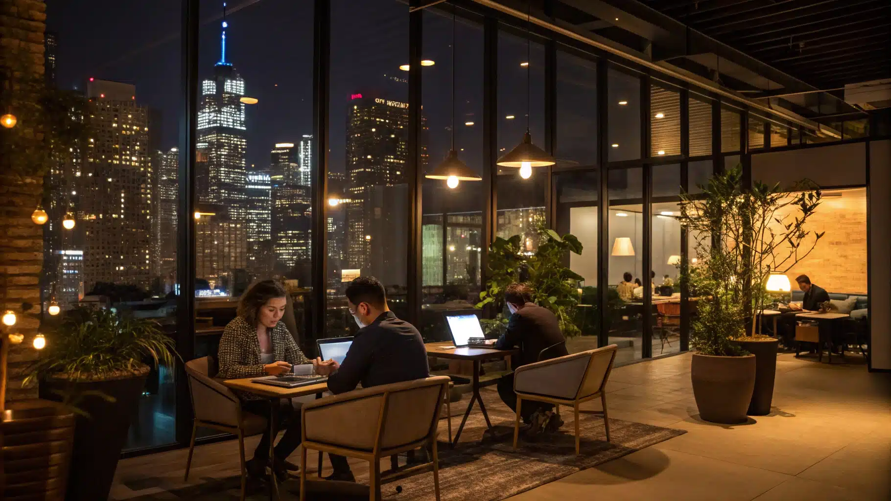 Coworking nocturne