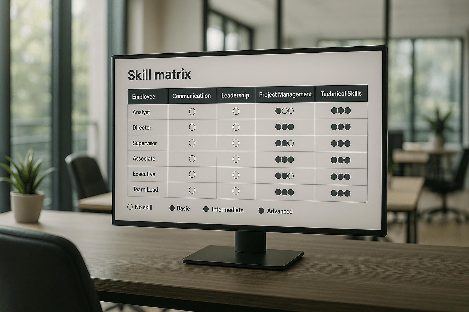 matrice de compétences